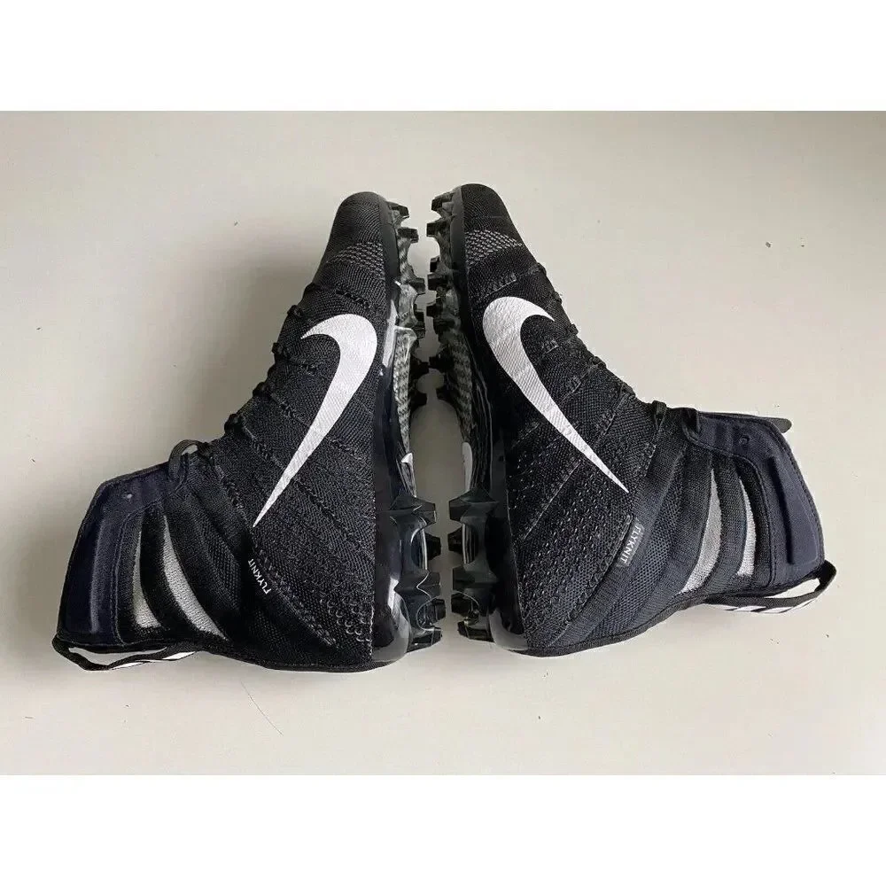 Nike Vapor Untouchable 3 Elite Black Promo‎ Cleats AO3006-010 Men's Size 12.5